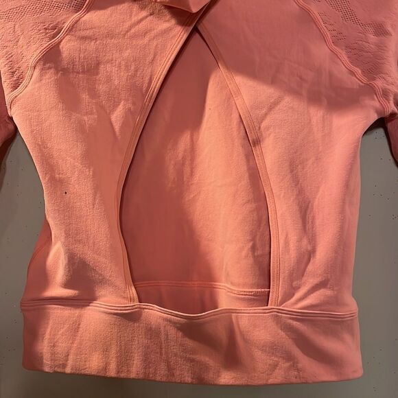 Free People Lucky Layer Cutout Back Crop Hoodie - Picture 10 of 12